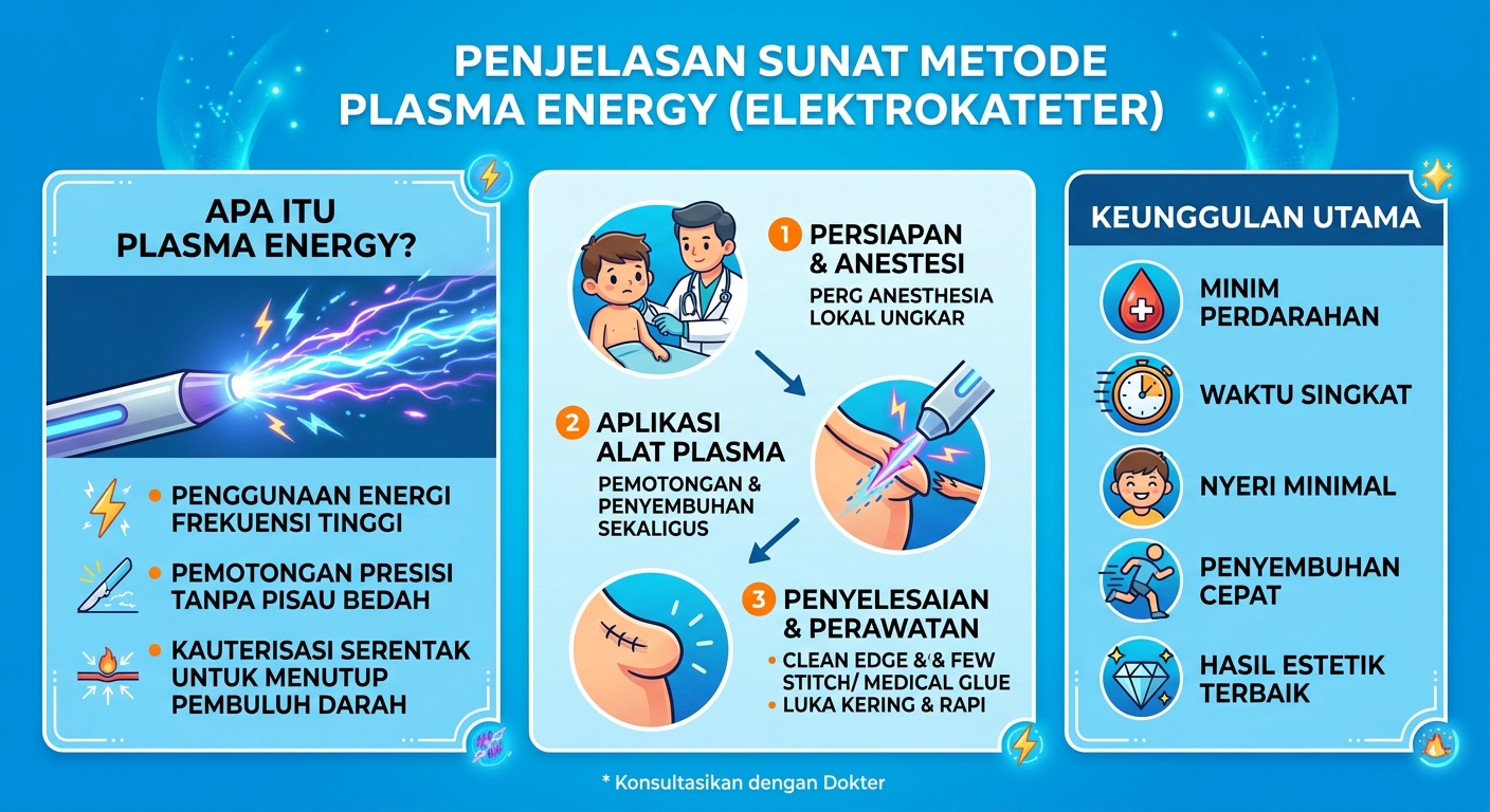 Plasma Energy untuk Sunat: Apa yang Perlu Ditanyakan kepada Klinik?